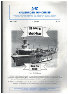 Nr. 191 Heft 2-2003  33. Jahrgang; Hamburger Rundbrief (1 St.)